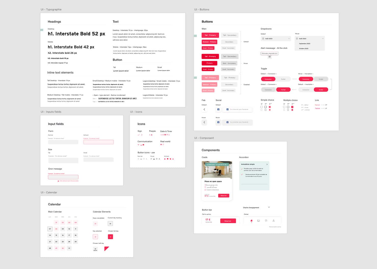 Web design - Kit UI agence Angers Cholet